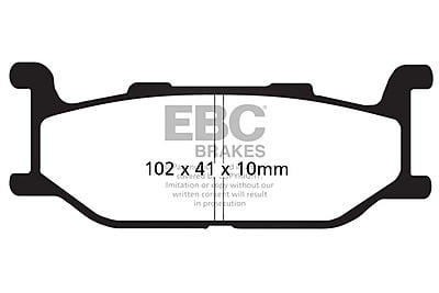 EBC Brakes FA179HH Double-H Series Sintered Brake Pads