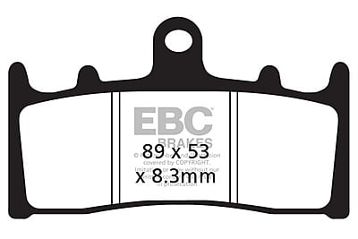 EBC Brakes FA188HH Double-H Series Sintered Brake Pads