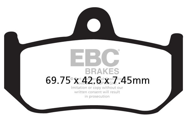 EBC Brakes FA320HH Double-H Series Sintered Brake Pads EBC Brakes FA320HH Double-H Series Sintered Brake Pads