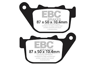 EBC Brakes FA387HH Double-H Series Sintered Brake Pads