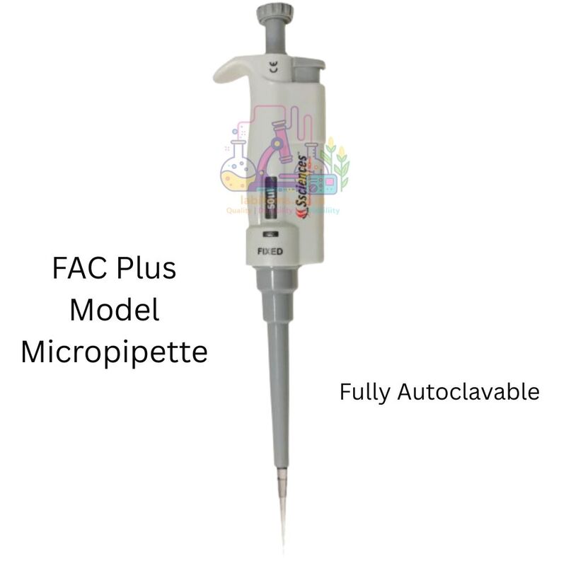 FAC Plus Model (Fully Autoclavable) Micropipette