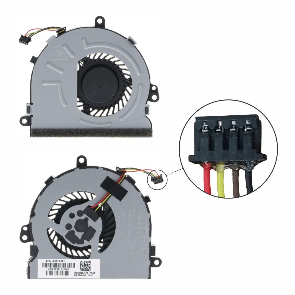 Laptop CPU Cooling Fan For HP 15-DA 15-DR 15-DX 15-DB 15Q-DX 15T-DS 250 G7 255 G7 256 G7 Series Laptop CPU Cooling Fan For HP 15-DA 15-DR 15-DX 15-DB 15Q-DX 15T-DS 250 G7 255 G7 256 G7 Series