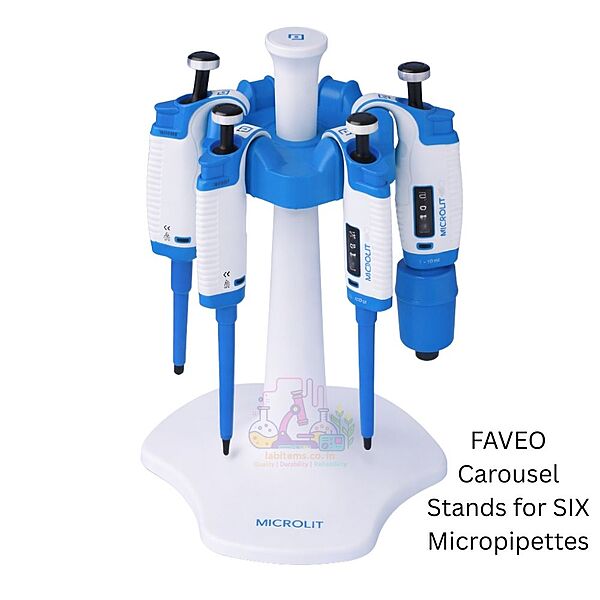 FAVEO - Carousel Stands for SIX Micropipettes