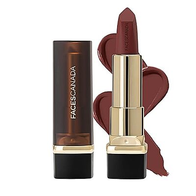 FACESCANADA Comfy Matte Creme Lipstick - Not A Quitter, 4.2G | Long Stay | Creamy Matte Finish
