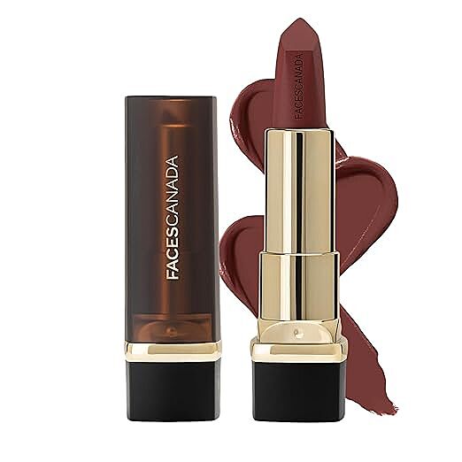 FACESCANADA Comfy Matte Creme Lipstick - Not A Quitter, 4.2G | Long Stay | Creamy Matte Finish
