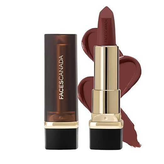 FACESCANADA Comfy Matte Creme Lipstick - Not A Quitter, 4.2G | Long Stay | Creamy Matte Finish