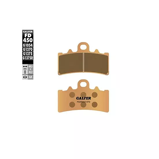Galfer FD450G1370 Sinter Street Brake Pads