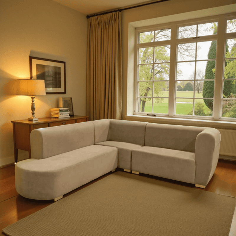 FDI Michael Corner Sofa|2+Cr+2||Premium|Upholstery Sofa Set