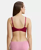 Jockey Wirefree Non Padded Super Combed Cotton Elastane Stretch Full Coverage Everyday Bra with Concealed Shaper Panel - FE41