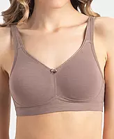 Jockey Wirefree Non Padded Super Combed Cotton Elastane Stretch Full Coverage Everyday Bra with Concealed Shaper Panel - FE41