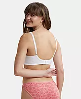 Jockey Wirefree Non Padded Super Combed Cotton Elastane Stretch Full Coverage Everyday Bra with Concealed Shaper Panel - FE41