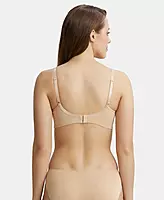 Jockey Wirefree Non Padded Super Combed Cotton Elastane Stretch Full Coverage Everyday Bra with Concealed Shaper Panel - FE41