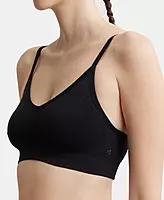 JOCKEY Wirefree Seamfree Non Padded Micro Touch Nylon Elastane Stretch Full Coverage Bra with Optional Cross Back Styling FE74