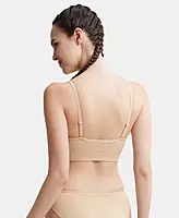 JOCKEY Wirefree Seamfree Non Padded Micro Touch Nylon Elastane Stretch Full Coverage Bra with Optional Cross Back Styling FE74