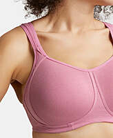 JOCKEY Wirefree Padded Super Combed Cotton Elastane Stretch Full Coverage Plus Size Bra with Broad Cushioned Fabric Strap FE78