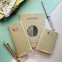 Agro-waste Stationary Gifts Hamper - ONE WITH EARTH