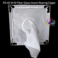 FG-4E-M-W Fiber Glass Insect Rearing Cages