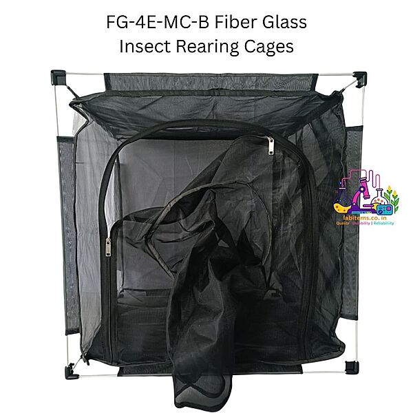 FG-4E-MC-B Fiber Glass Insect Rearing Cages