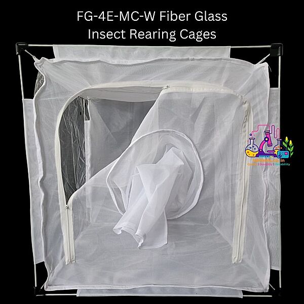 FG-4E-MC-W Fiber Glass Insect Rearing Cages