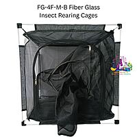 FG-4F-M-B Fiber Glass Insect Rearing Cages
