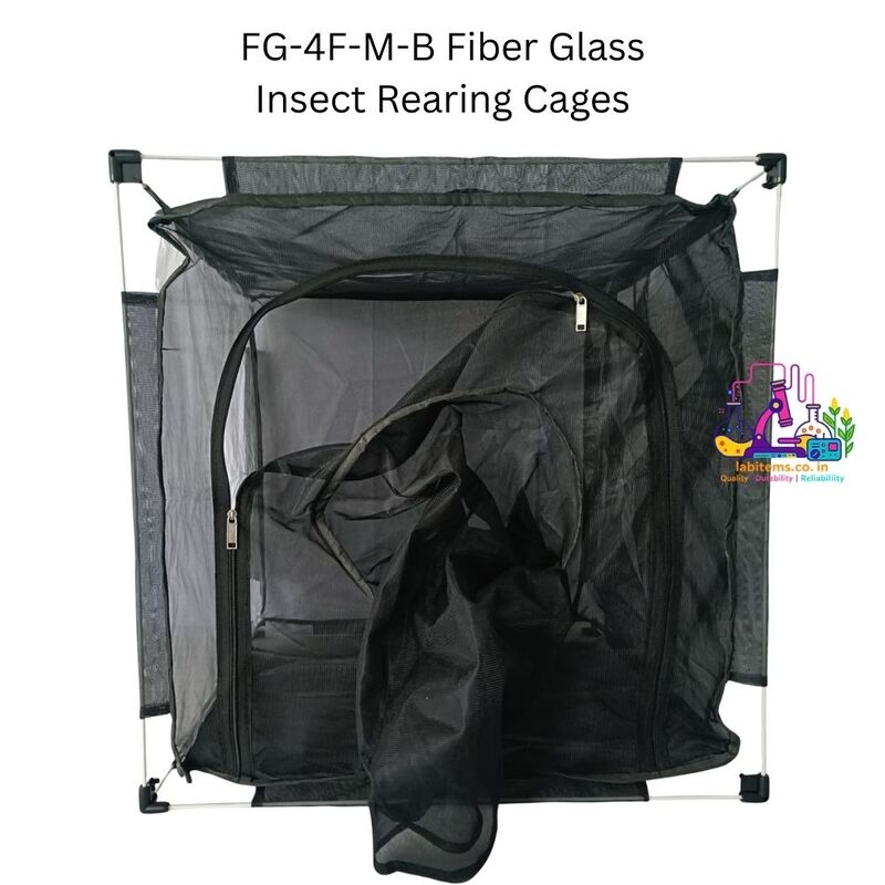 FG-4F-M-B Fiber Glass Insect Rearing Cages