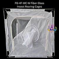 FG-4F-MC-W Fiber Glass Insect Rearing Cages