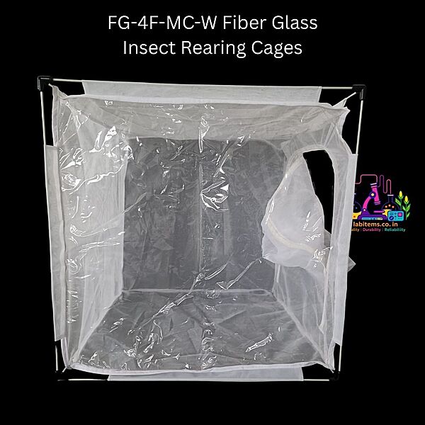 FG-4F-MC-W Fiber Glass Insect Rearing Cages