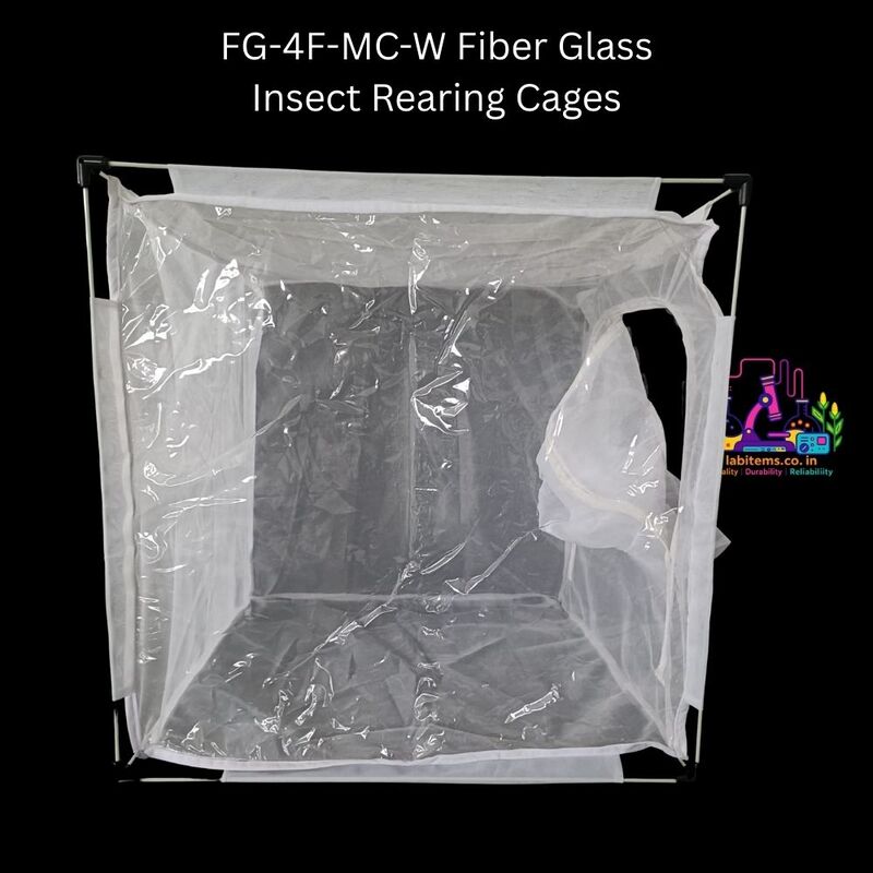 FG-4F-MC-W Fiber Glass Insect Rearing Cages