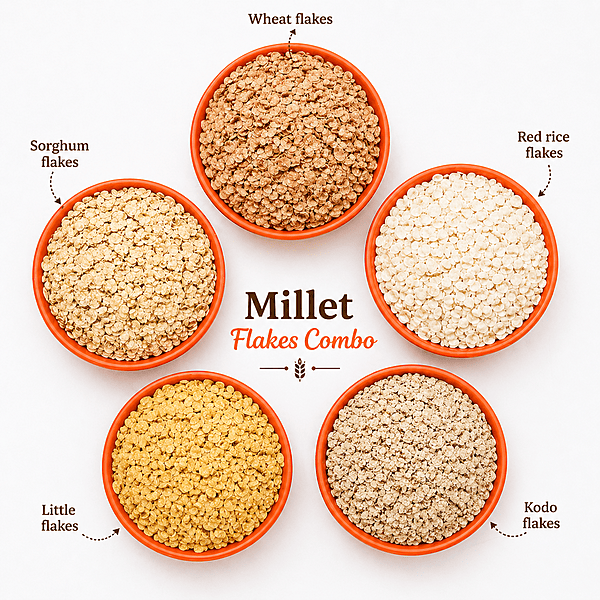 Millet Flakes combo (Each - 250g)