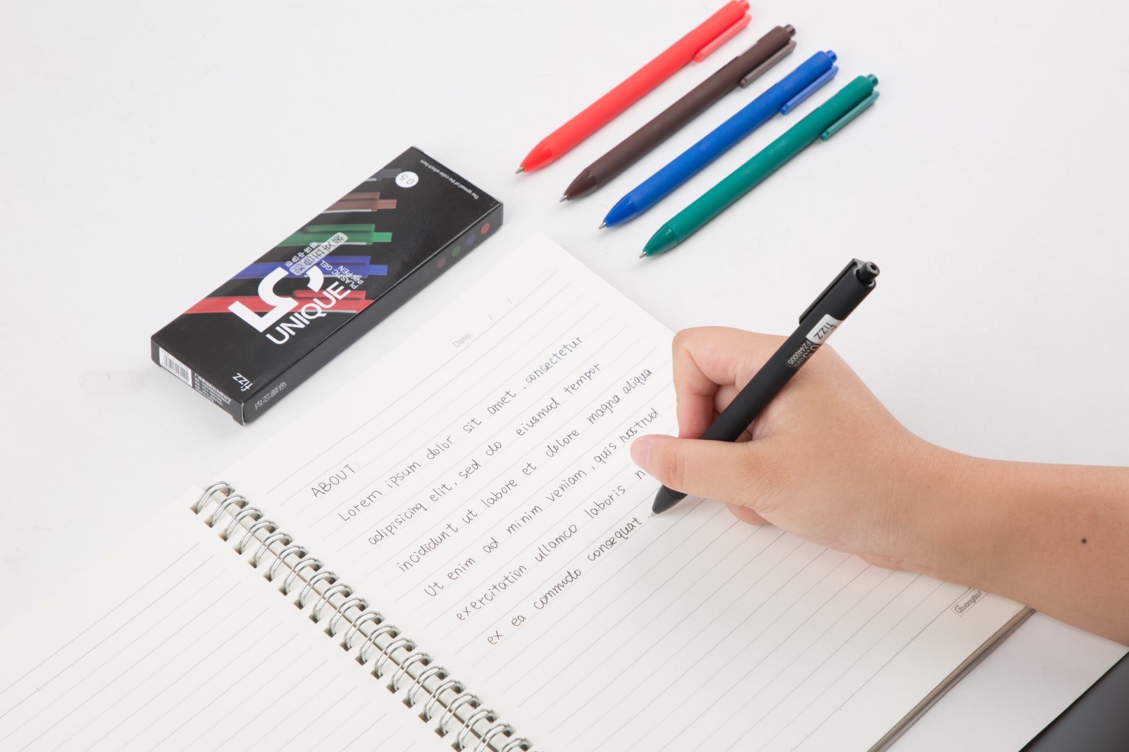 Fizz Multicolor Gel Pens
