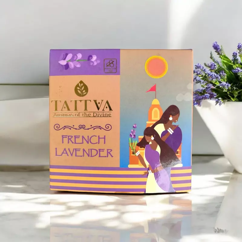 Tattva FRENCH LAVENDER Incense Cones