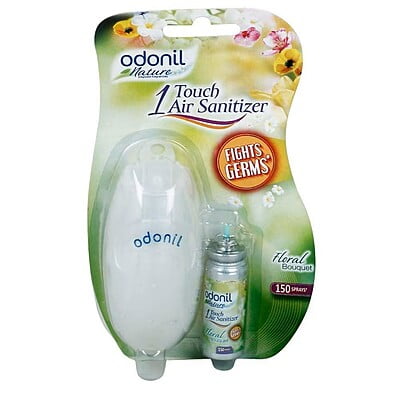 Odonil Combo One Touch Air Sanitizer Freshener - 7.8G/12Ml Refill