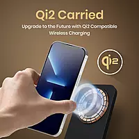 Portronics Flux 15W Qi2 Enabled Wireless Charger, iPhone 15/15 Plus/15 Pro/15 Pro Max (Black) Portronics Flux 15W Qi2 Enabled Wireless Charger, iPhone 15/15 Plus/15 Pro/15 Pro Max (Black)