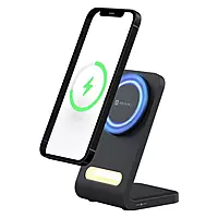 Portronics Flux 15W Qi2 Enabled Wireless Charger, iPhone 15/15 Plus/15 Pro/15 Pro Max (Black) Portronics Flux 15W Qi2 Enabled Wireless Charger, iPhone 15/15 Plus/15 Pro/15 Pro Max (Black)
