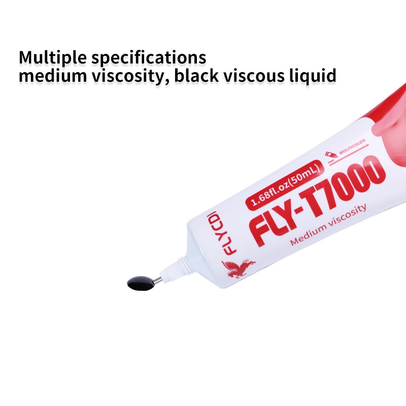 B-7000 Multipurpose Soft transparent Adhesive B7000 Adhesive, Semi Fluid Transparent Glues Suitable for Phone Screen Repair,Wooden,Jewelery
