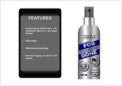 Tecza Fog Gone Anti Fog 100ml Tecza Fog Gone Anti Fog 100ml