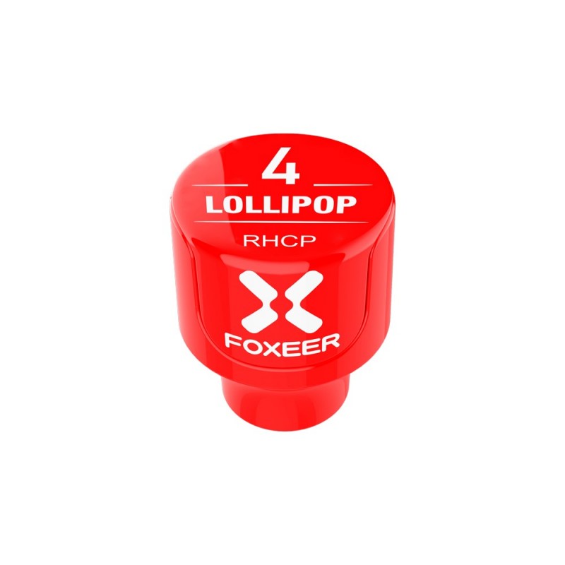Foxeer Lollipop 4 Stubby Top View FOXR-RADI-498 - Durable Drone Antenna India