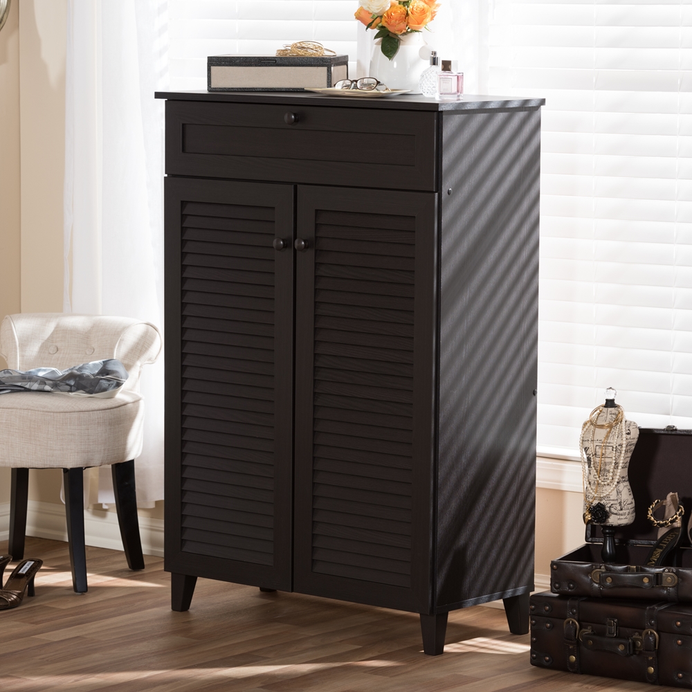 VIKINTERIO STUDIO ESPRESSO SHOE-STORAGE CABINET VIKINTERIO STUDIO ESPRESSO SHOE-STORAGE CABINET