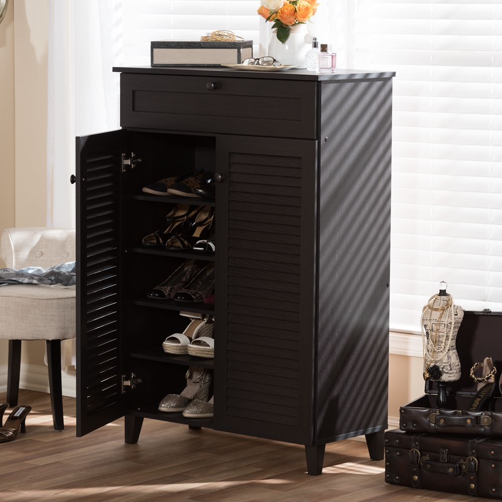 VIKINTERIO STUDIO ESPRESSO SHOE-STORAGE CABINET VIKINTERIO STUDIO ESPRESSO SHOE-STORAGE CABINET