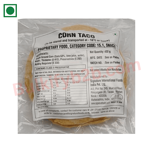 FROZEN CORN TACO (24*16g)