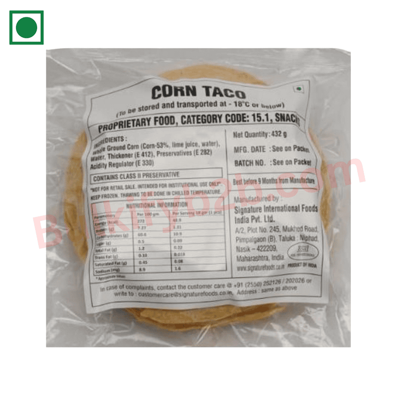 FROZEN CORN TACO (24*16g)