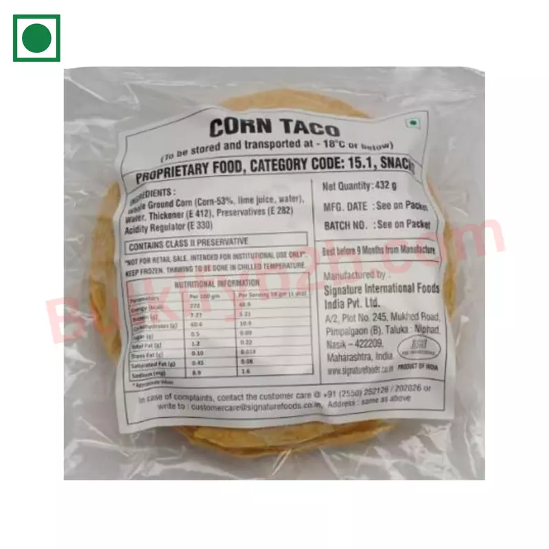 FROZEN CORN TACO (24*16g)
