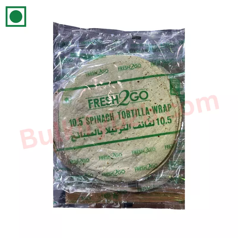 FROZEN SPINACH TORTILLA 10.5" (12*72g)