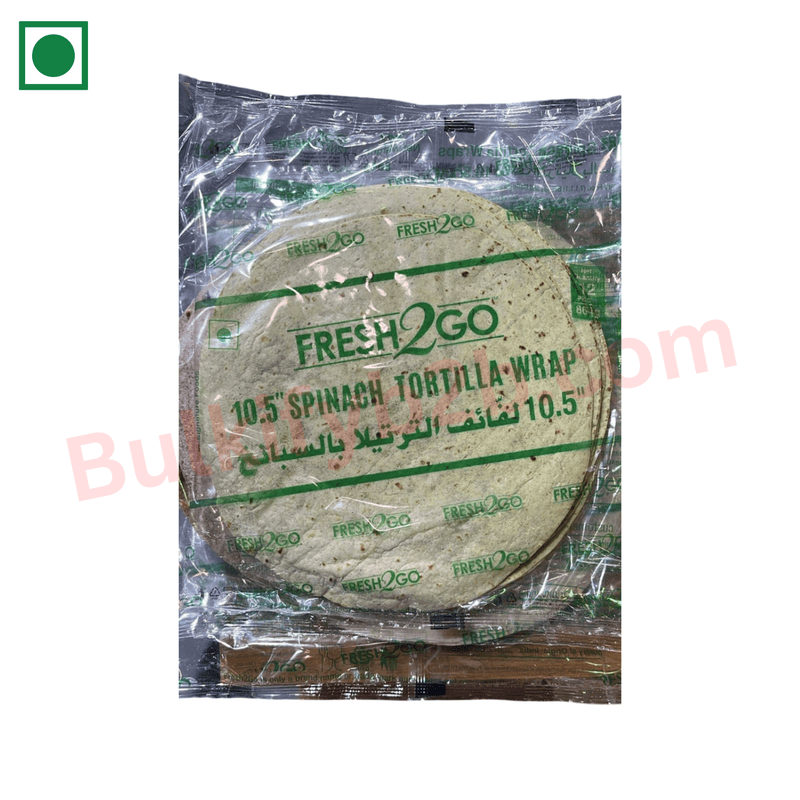 Fresh2go Frozen Spinach Tortilla 10.5