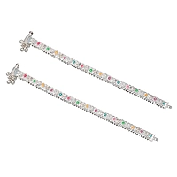 Silver Anklet/Kolusu for girls