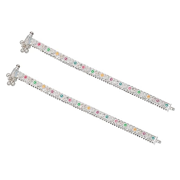 Silver Anklet/Kolusu for girls