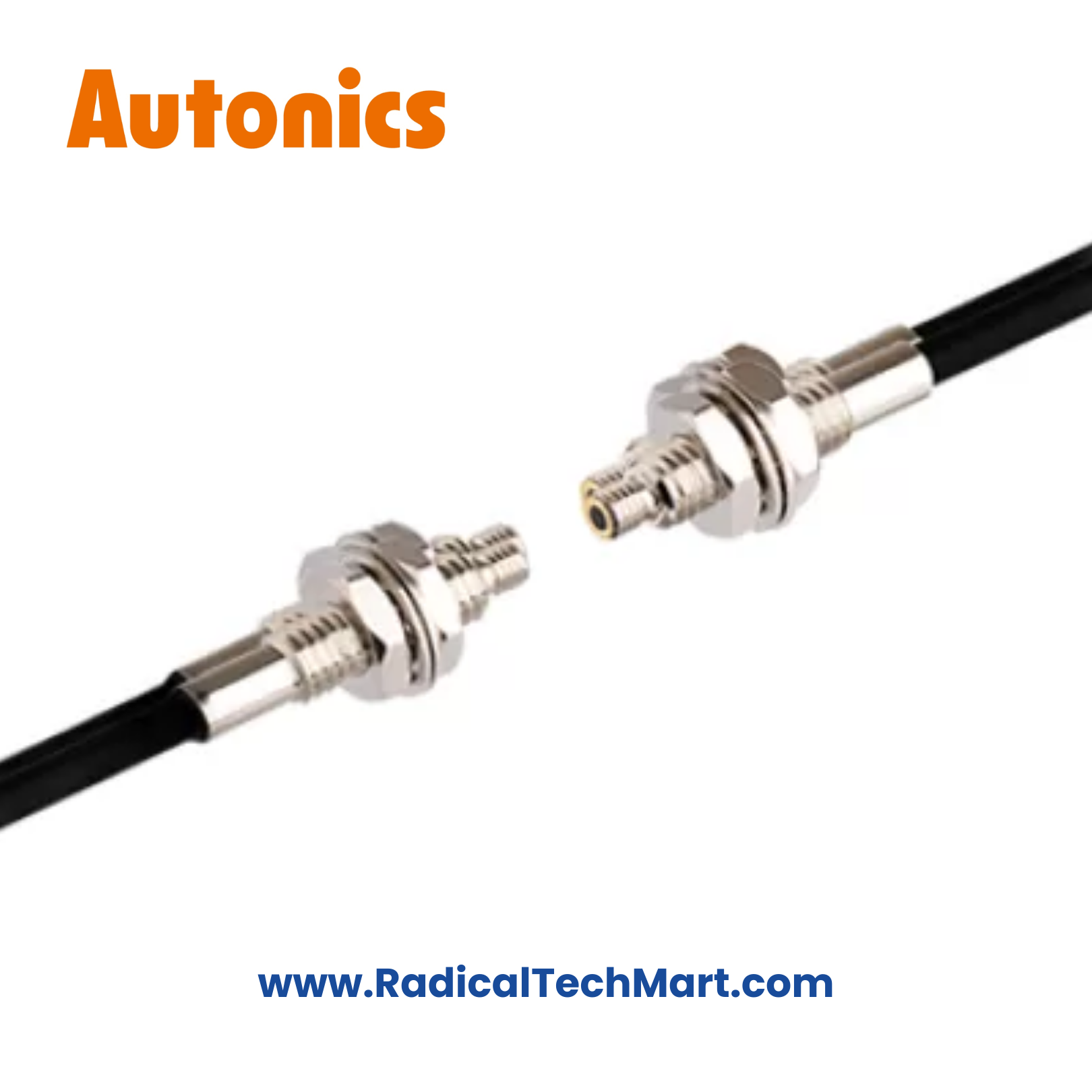 Autonics FT-420-10 Fiber Optic Sensor – Bolt Type with 500mm Range