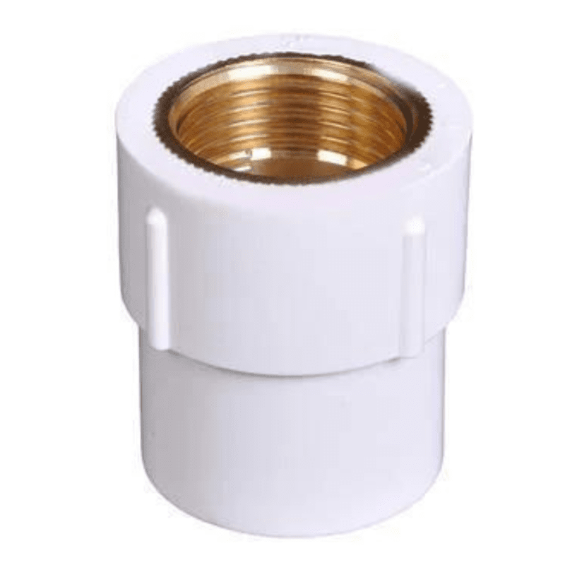FTA (Brass), 40mm, 1-1/2(Inch), Supreme Aqua Gold uPVC High Pressure Plumbing System