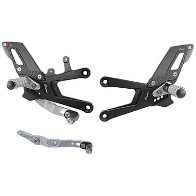 Lightech Adjustable Rear Sets With Fixed Foot Pegs