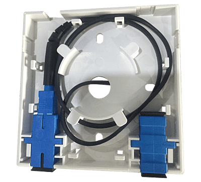 Digisol Channel SCS FTTH Outlet Blank White